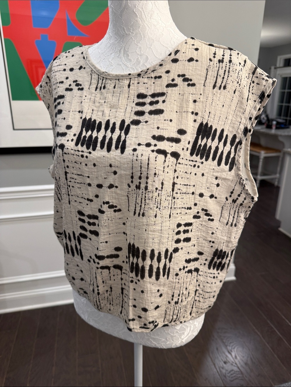 Cokluch Canadian Designer Sleeveless Printed Tank Top